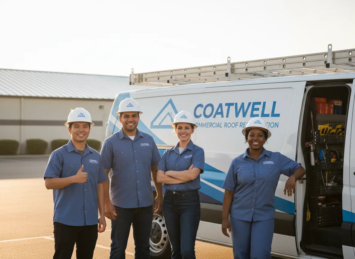 Commercial roof coating company in Gotebo, OK